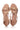 ELF Blossom Leather Sandals in Black and White Beige and Gold / 5