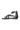 ELF Blossom Leather Sandals in Black and White