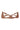 ELF Blossom Leather Sandals in Camel and Gold