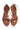 ELF Blossom Leather Sandals in Camel and Gold