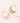 Rajani Hoop Earrings - Crescent Disc