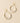 Rajani Crescent Mother of Pearl Hoop Earrings