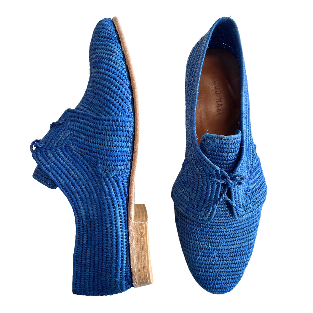 Blue Raffia