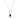 Chrysocolla Circle Necklace