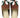 Artemis Design & Co presents Men's Slippers in a refined color palette of brown, white, green, and black. Elevate your relaxation experience with these meticulously crafted slippers that seamlessly blend comfort and style. The earthy tones and monochromatic accents create a timeless and versatile design, making these slippers a perfect addition to the modern man's wardrobe. (Front View)