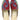 Artemis Design & Co introduces Men's Slippers in a sleek color fusion of blue, white, green, red, and black. Elevate your downtime with these stylish and comfortable slippers, designed for the modern man. The cool tones and bold accents create a contemporary aesthetic, while the meticulous craftsmanship ensures a plush and snug fit. (Front View)