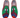 Men's Turkish Kilim Loafer Green with Accents 8 US/41 EU