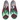 Men's Turkish Kilim Loafer Maroon, Green, & White-Ocelot Market