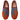 Men's Turkish Kilim Loafers | Muted Blue & Orange