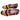 Men's Turkish Kilim Loafers | Orange with Black Stripes-Ocelot Market