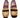 Men's Turkish Kilim Loafers | Orange with Black Stripes-Ocelot Market