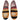 Men's Turkish Kilim Loafers | Orange with Black Stripes-Ocelot Market