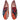 Men's Turkish Kilim Loafers | Orange with Pattern-Ocelot Market