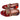 Men's Turkish Kilim Loafers | Red with Muted Colors-Ocelot Market