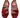 Men's Turkish Kilim Loafers | Red with Muted Colors-Ocelot Market