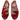 Men's Turkish Kilim Loafers | Red with Muted Colors-Ocelot Market