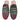 Men's Turkish Kilim Mule Blue, Green and Red
