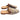 Men's Turkish Kilim Mules | Brown with Yellow Pattern-Ocelot Market