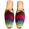 Men's Turkish Kilim Mules | Multicolor Pattern-Ocelot Market
