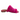 Raffia Fringe Slide (Hot Pink)