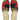 Artemis Design & Co Women's Slides are a chic and fashionable choice for women, featuring a stunning color combination of green, red, black, and grey. These slides are designed with utmost attention to detail and crafted using high-quality materials, ensuring both style and comfort. (Front View)