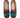 Women's Turkish Kilim Loafer | Black & Teal-Ocelot Market