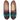 Women's Turkish Kilim Loafer | Black & Teal-Ocelot Market