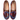 Women's Turkish Kilim Loafer Blue & Maroon Design-Ocelot Market