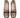 Women's Turkish Kilim Loafer Brown with Orange Pattern-Ocelot Market