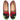 Women's Turkish Kilim Loafer | Green, Black & Red Zig Zag-Ocelot Market