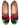 Women's Turkish Kilim Loafer | Green, Black & Red Zig Zag-Ocelot Market