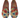 Women's Turkish Kilim Loafer Red & Blue with Cream Pattern-Ocelot Market