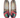 Women's Turkish Kilim Loafer Red with Black-Ocelot Market