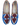 Women's Turkish Kilim Loafers | Blue & Maroon-Ocelot Market