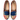 Women's Turkish Kilim Loafers | Coral & Navy