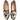 Women's Turkish Kilim Loafers | Cream with Green Pattern-Ocelot Market