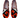 Women's Turkish Kilim Loafers | Orange & Black Pattern-Ocelot Market