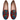 Women's Turkish Kilim Loafers Red & Blue Pattern