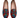 Women's Turkish Kilim Loafers Red & Blue Pattern-Ocelot Market