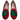 Women's Turkish Kilim Loafers Red & Green-Ocelot Market