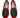 Women's Turkish Kilim Loafers Red & Green-Ocelot Market