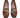 Women's Turkish Kilim Loafers Red & Lavender-Ocelot Market