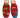 Women's Turkish Kilim Mule Red, Blue & Green-Ocelot Market