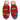 Women's Turkish Kilim Mule Red, Blue & Green-Ocelot Market