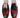 Women's Turkish Kilim Mules | Red & Black-Ocelot Market