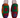 Women's Turkish Kilim Mules | Red, Orange, & Green Pattern-Ocelot Market