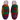 Women's Turkish Kilim Mules | Red, Orange, & Green Pattern-Ocelot Market