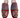 Women's Turkish Kilim Mules | Red with Pattern-Ocelot Market