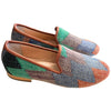 Men's Turkish Kilim Loafers | Muted Multicolor