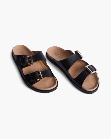 ABLE Whitney Sandal by ABLE Black / 5
